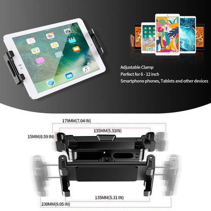 Royelia™ Car Headrest Tablet Holder
