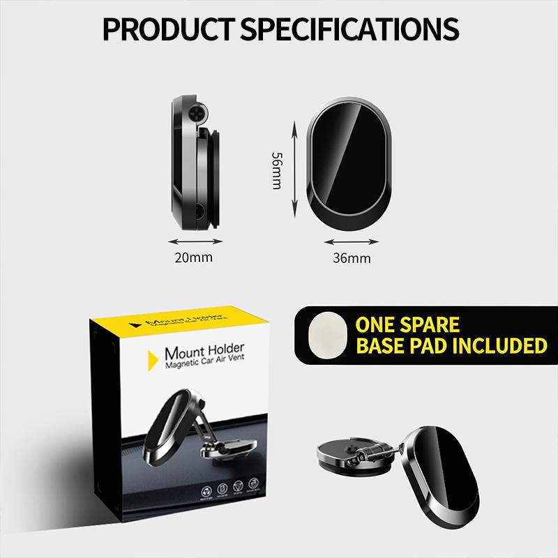 Royelia™ Foldable Metal Magnetic Phone Holder