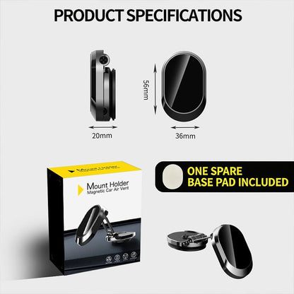 Royelia™ Foldable Metal Magnetic Phone Holder