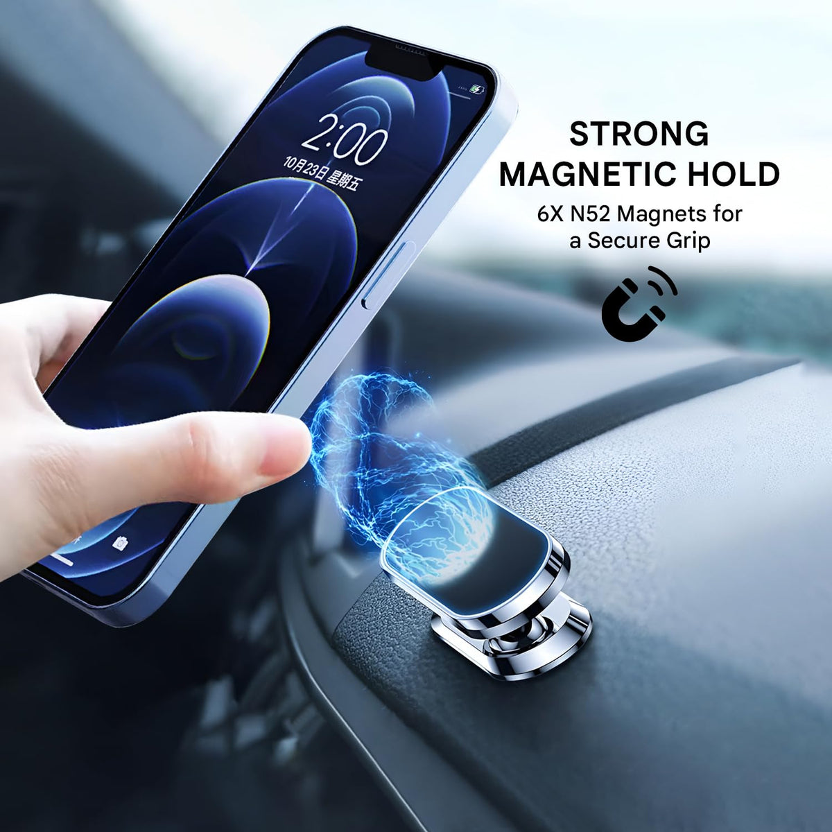 Royelia™ 540° Rotatable Magnetic Car Phone Mount