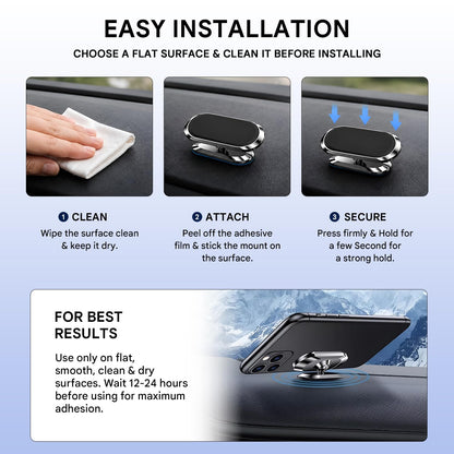 Royelia™ 540° Rotatable Magnetic Car Phone Mount