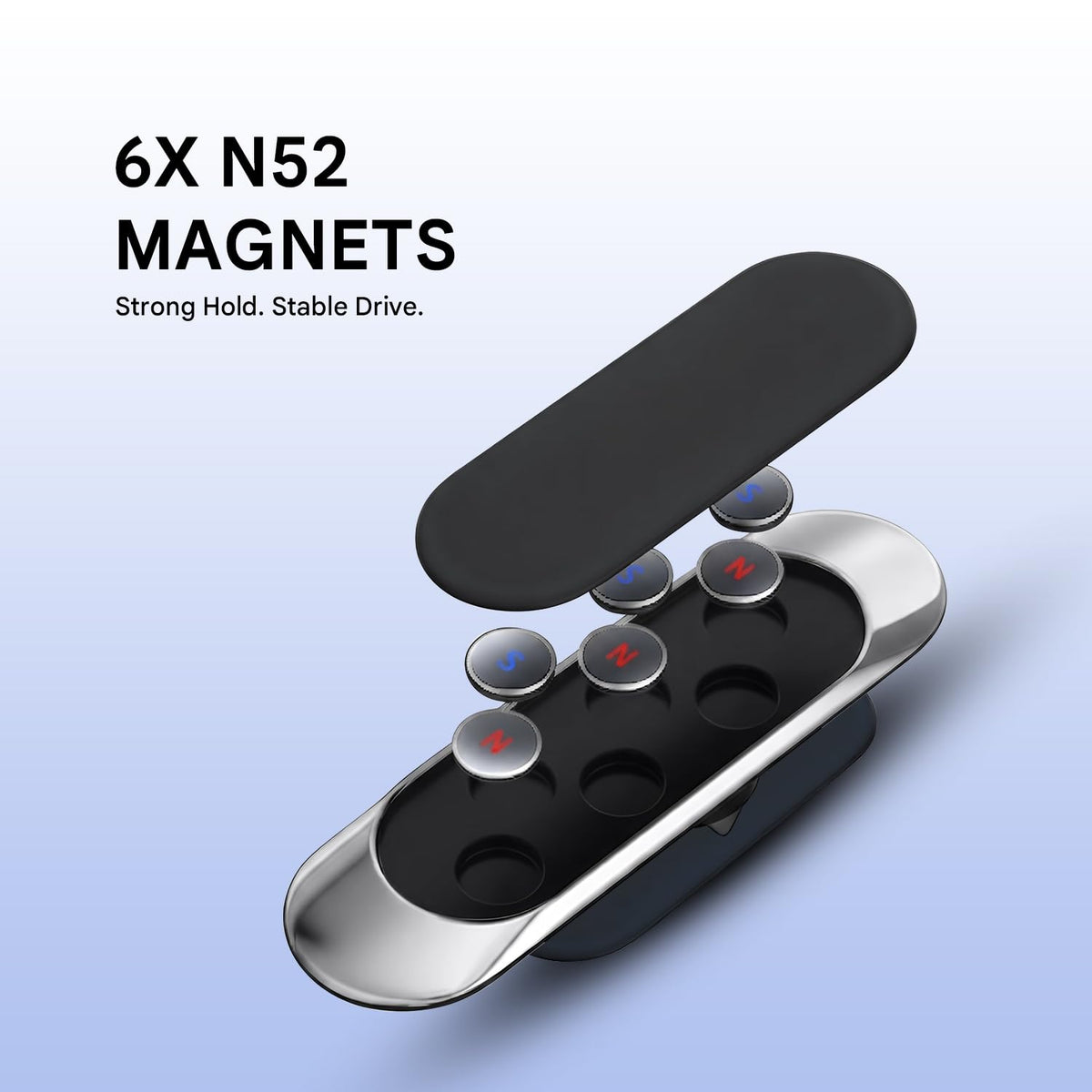 Royelia™ 540° Rotatable Magnetic Car Phone Mount