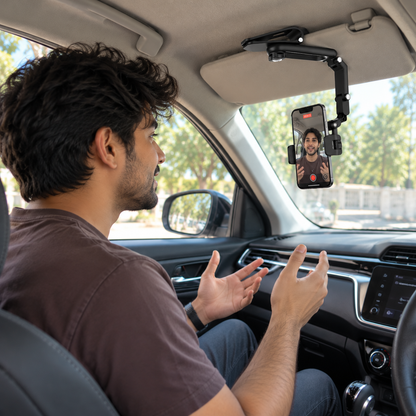 Royelia™ Sun Visor Phone Holder For Content Creation