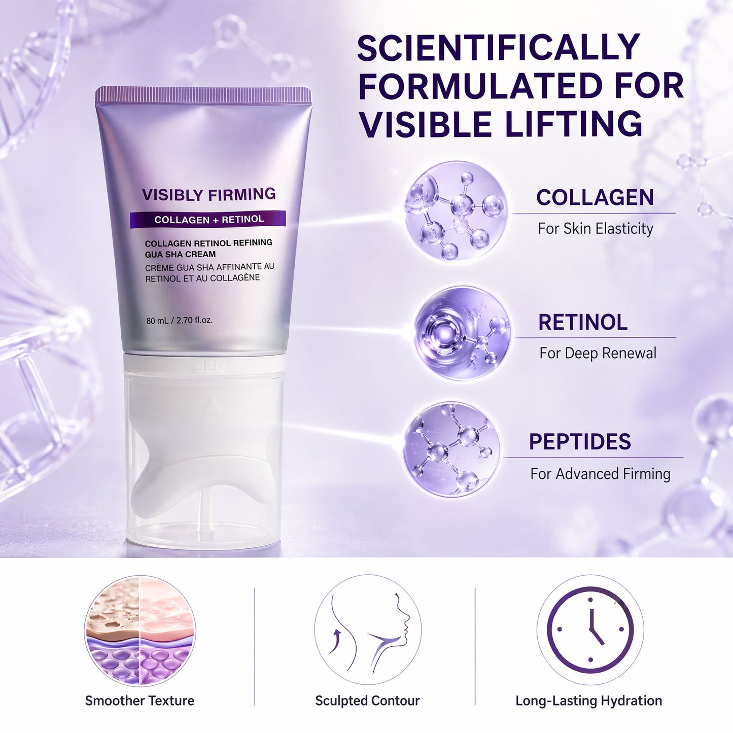 Royelia™ Collagen Retinol Refining Gua Sha Cream